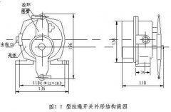 JYB/KS-2，JYB/KS-1雙向拉繩開關(guān)，事故開關(guān)KBW-220L防爆拉繩開關(guān)