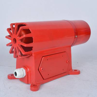安全耐用CDJ型聲光報警器AC220V70W、報警燈VGM-G220紅色旋轉(zhuǎn)帶燈帶聲220VAC廠家