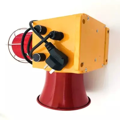 旋轉(zhuǎn)式警示燈LTE-1101J/220V報(bào)警器、一體化聲光信源指示器XDT-M-135FTY皮帶警鈴廠家